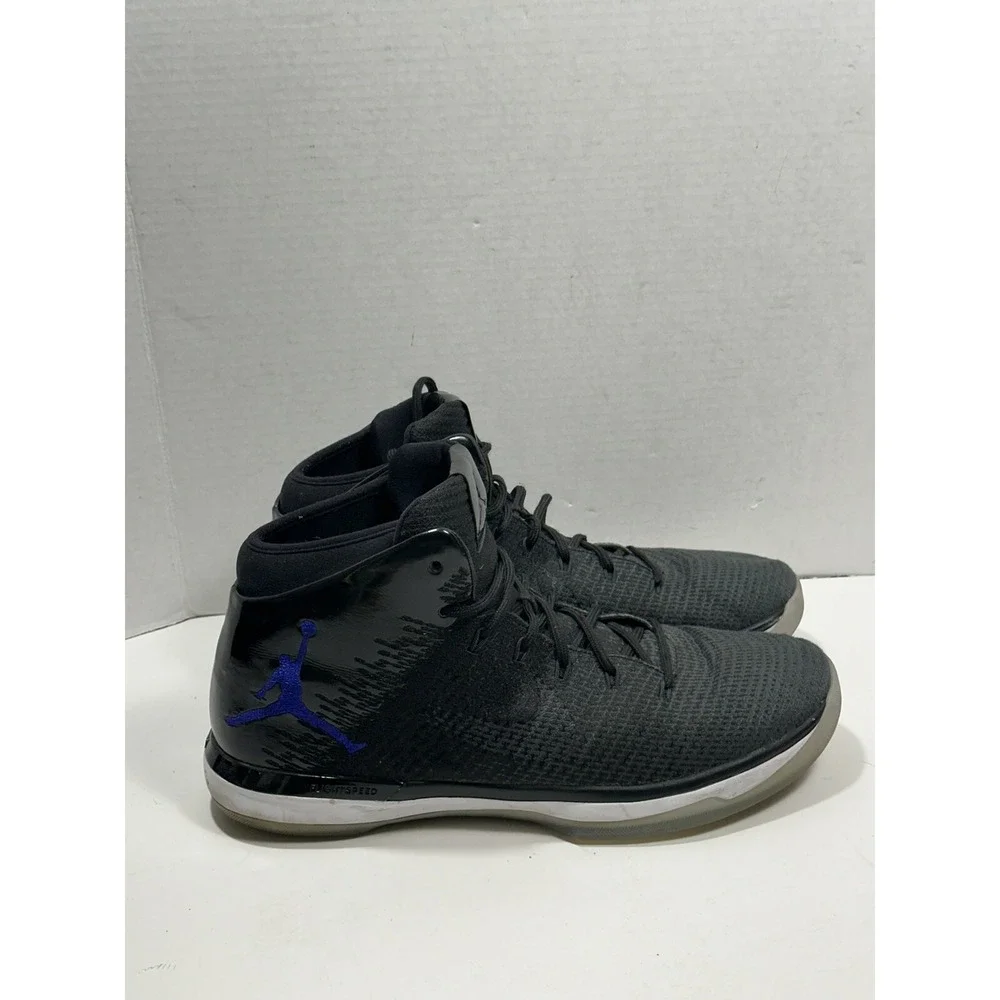 Nike Air Jordan XXXI 31 Space Jam Black Comcord Purple 845037-002 Size‎ 14 RARE